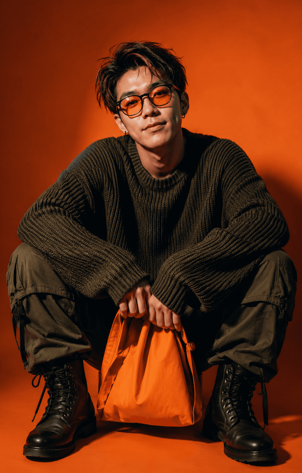 Editorial portrait of Luke for LC Studio